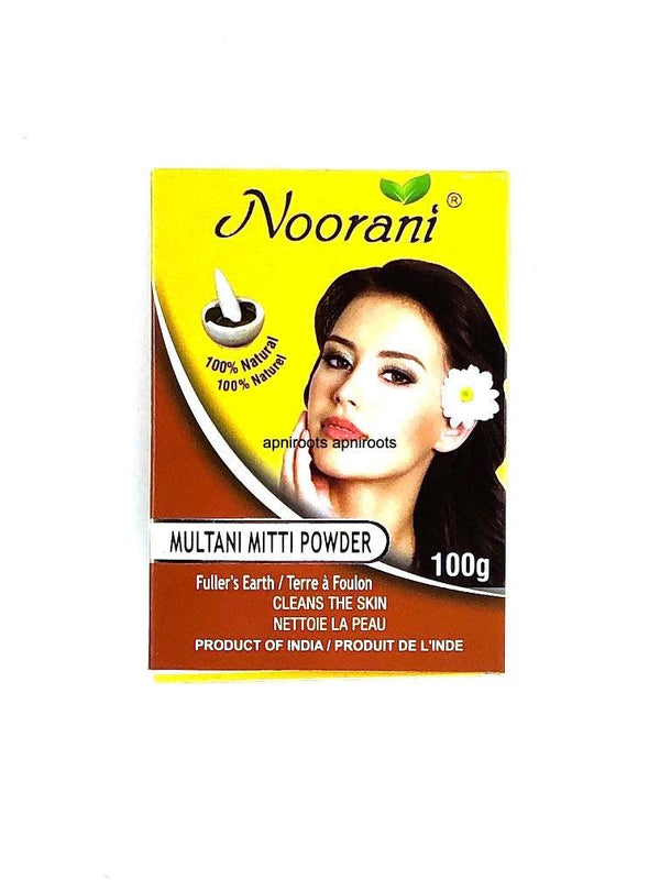 NOORANI MULTANI MITTI PWDR 100 - apniroots Grocery